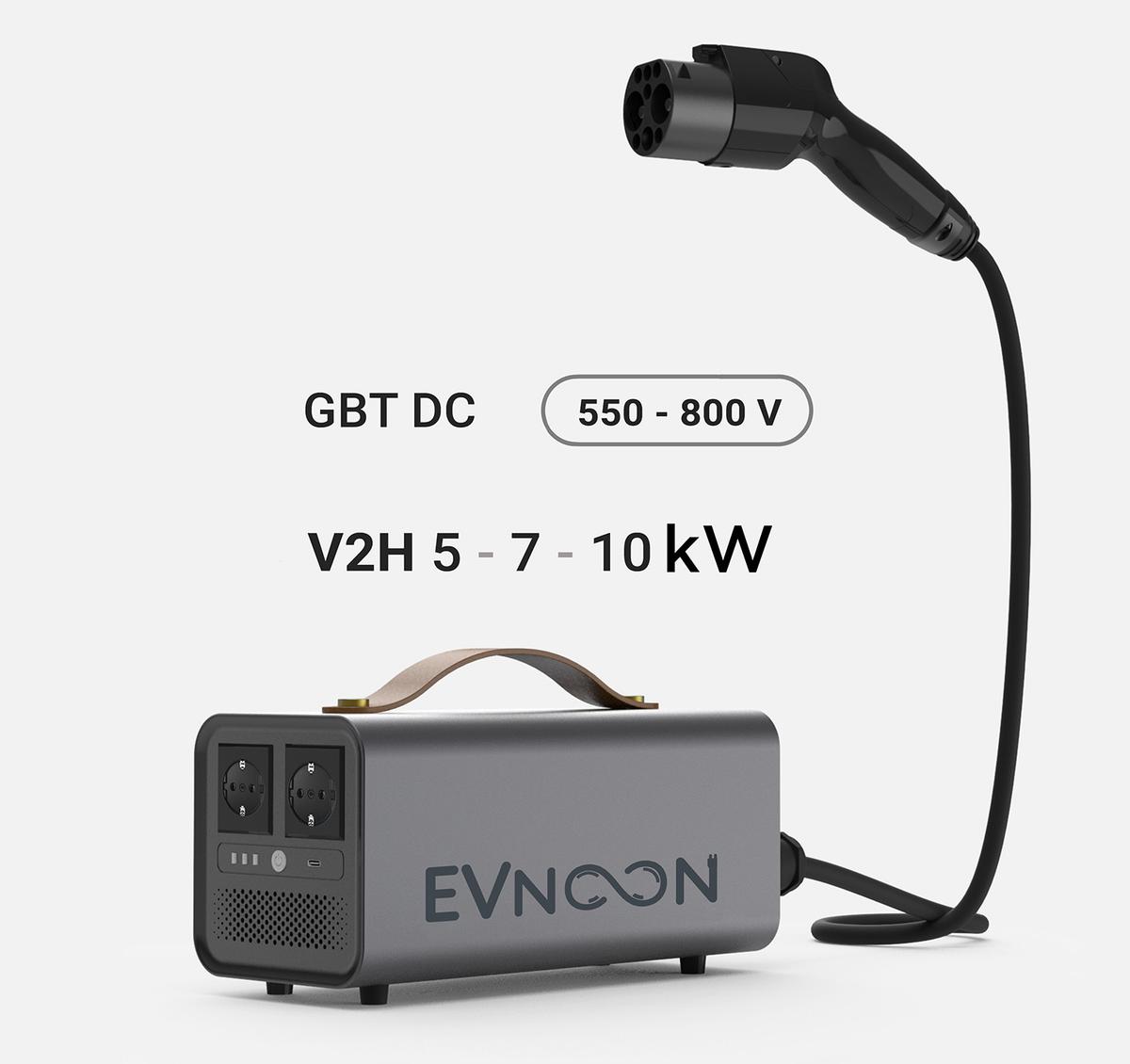 Розрядник GBT V2H V2L 800V 7 кВт живлення 220В від електромобіля