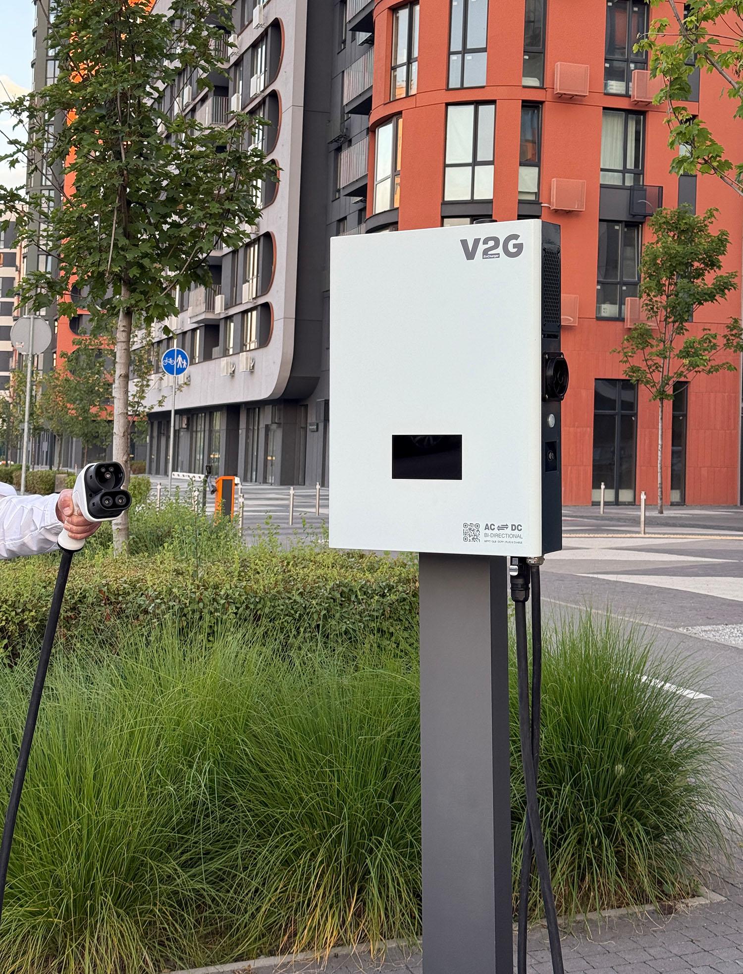 Зарядна станція 30кВт CCS1 CCS2 OnCharger