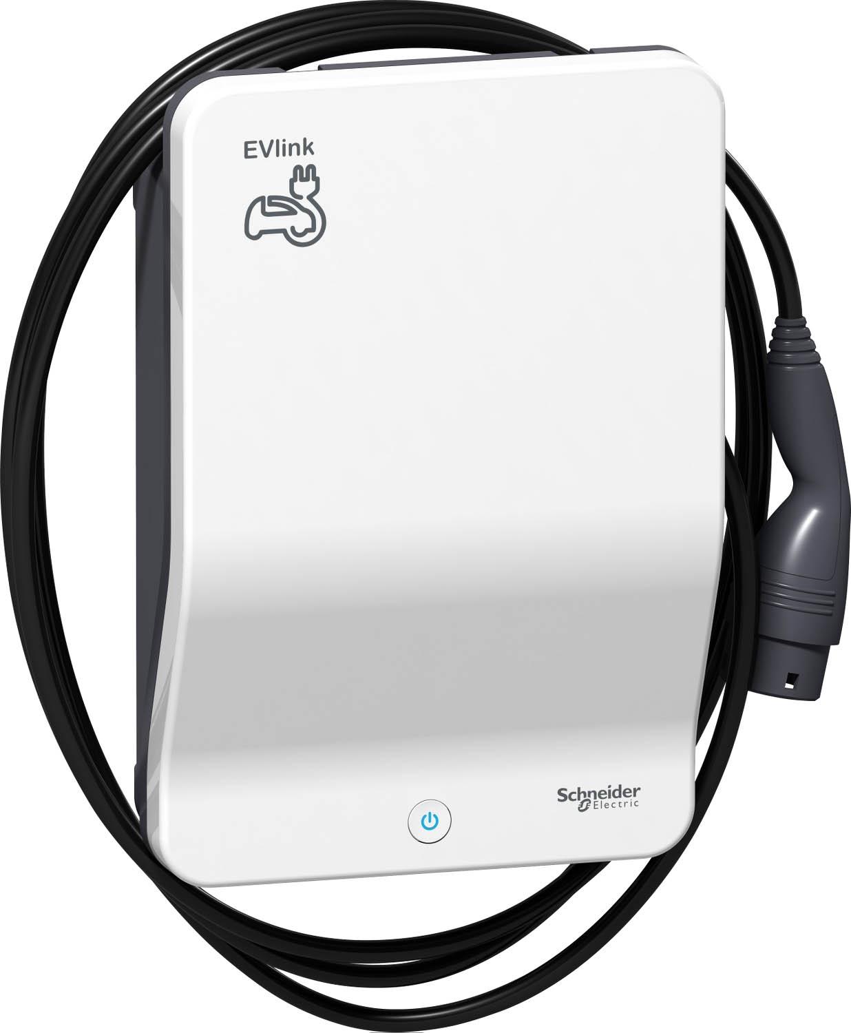 Зарядная станция Schneider Electric Evlink кабель Type 2