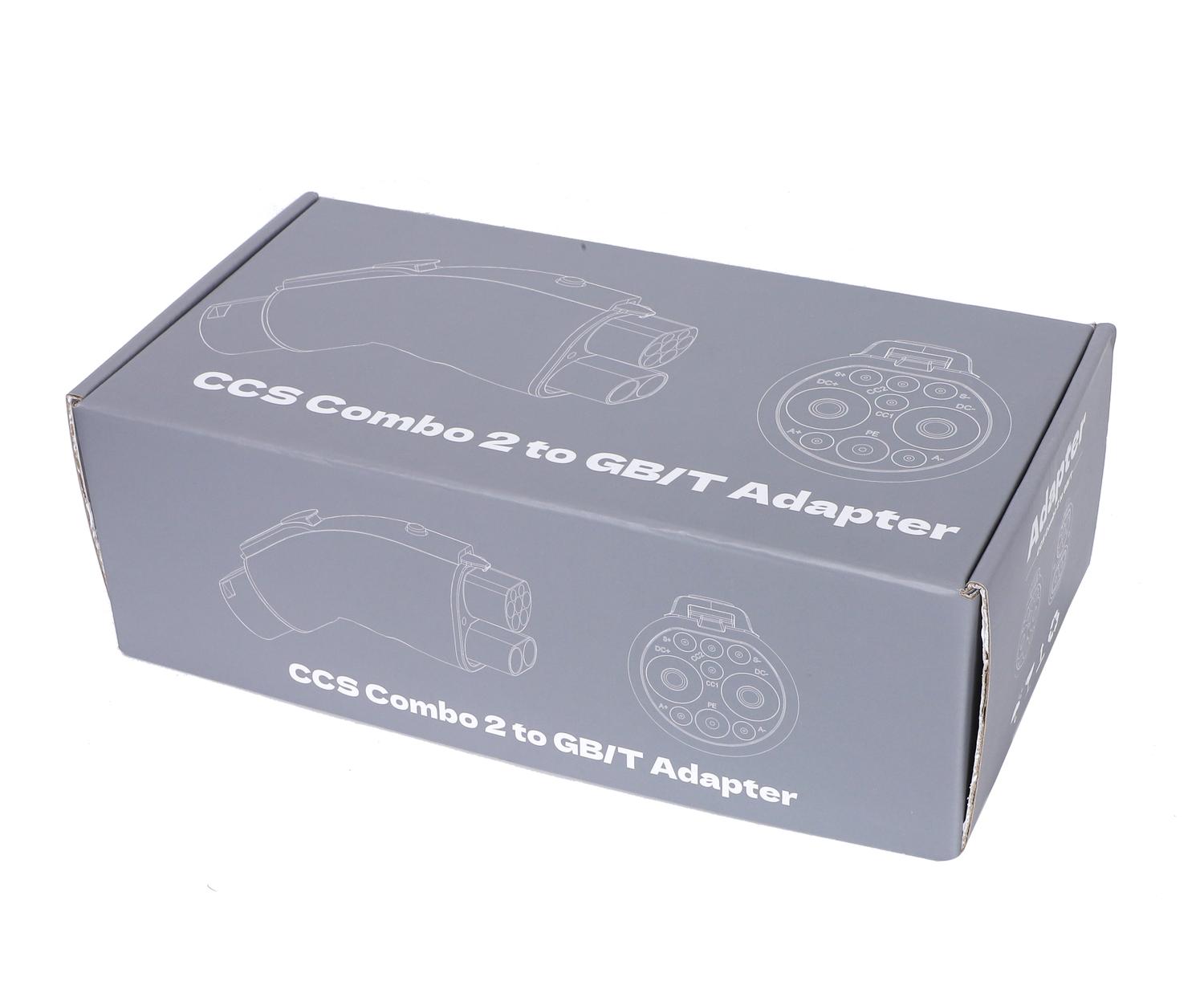 Адаптер CCS2 - GBT 200кВт для електромобілів з Китаю: VW id.4, Zeekr ...