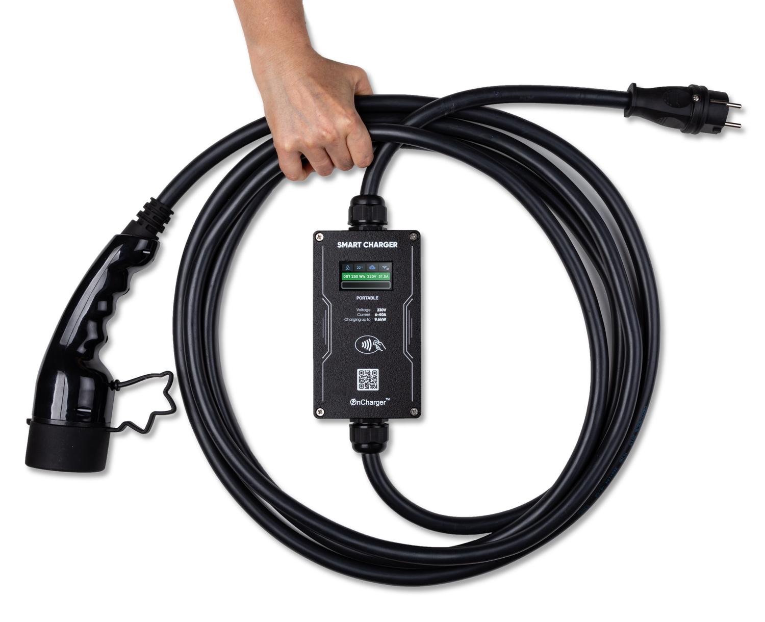 Зарядное устройство Type 2 16A 3.7 кВт OnCharger Переносная зарядная ...