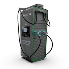 Коммерческая зарядная станция для электромобилей 120 кВт CCS2 GBT. Публичная установка для бизнеса.