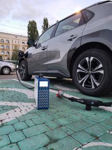 Трехфазная станция Portable Charger GBT DC 20 кВт постоянного тока. Быстрая зарядка для zeekr 001, byd song, vw id4 від 380В.