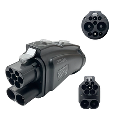 Переходник CCS 2 - GBT DC 300A 240кВт Новая версия +50А