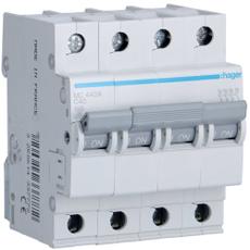 Автоматический выключатель Hager MC440A 40A тип C 4P 6kA