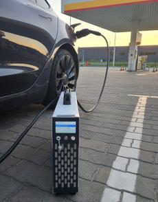 Станция DC Charger CCS 2 CCS1 20кВт 380В для Rivian R1T, Lucid, BMW iX, Porsche Taycan, Tesla