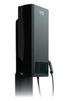 V2G зарядка CCS1 / CCS2 для Rivian R1, Lucid Air, Porsche taycan 800V. Двунаправленная станция 22кВт.