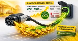 Скільки коштує зарядити електромобіль - онлайн калькулятор