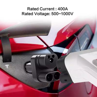 Адаптер (2 в 1) CCS Combo 2 - Tesla USA 250кВт + 7кВт