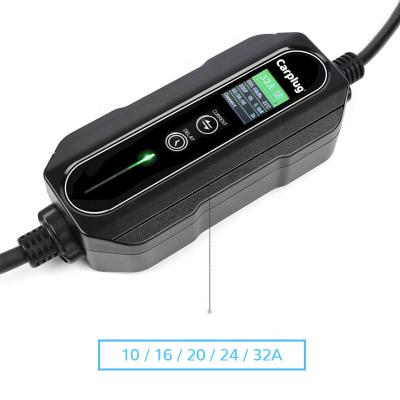 Зарядка GBT 32A 7квт mnv, ID4, bz4x, Ariya