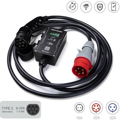 Зарядний пристрій OnCharger Type 2 32A 7 кВт WIFI NFC