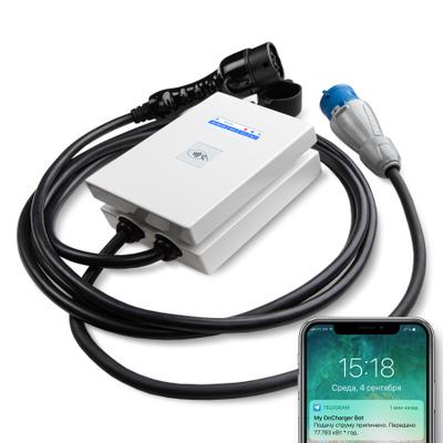 Зарядна станція GB/T OnCharger 32 A УЗО Type B 6mA DC