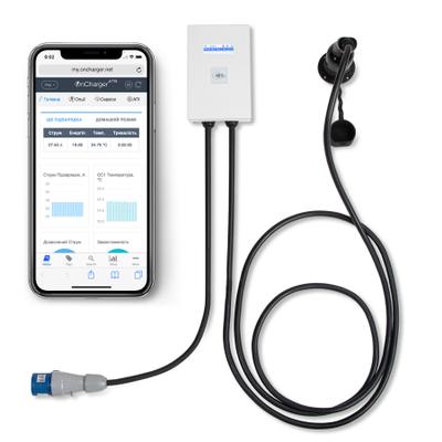 Зарядна станція GB/T OnCharger 32 A УЗО Type B 6mA DC