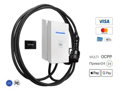 Зарядна станція OnCharger Billing кабель Type 2 22 кВт