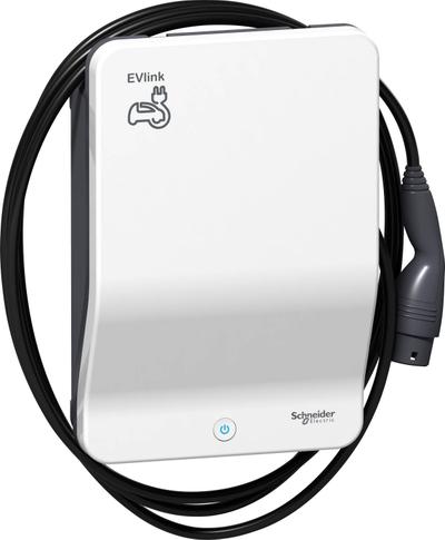 Зарядная станция Schneider Electric Evlink кабель Type 2