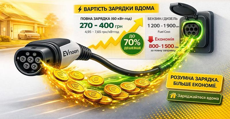 Калькулятор стоимости зарядки электромобиля, узнай выгоду электричества от бензина и дизеля.
