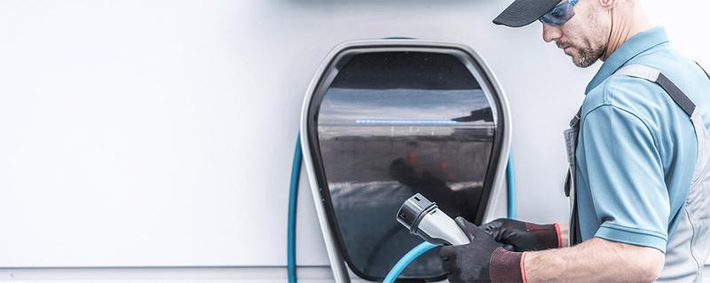 Установка зарядных станций для электромобилей